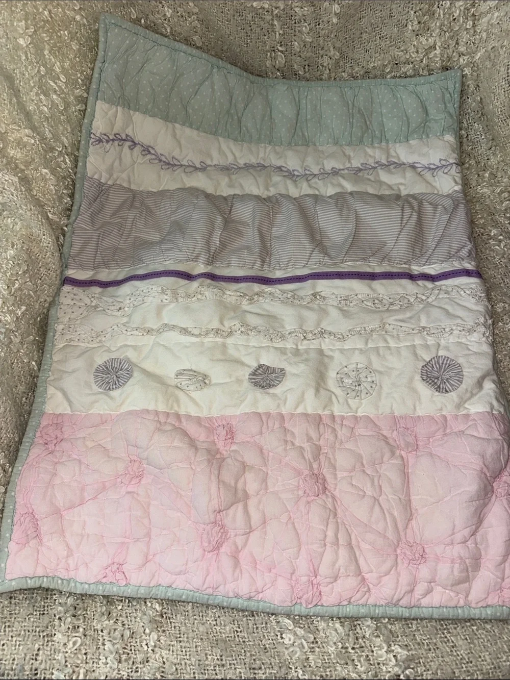 Pottery Barn Kids Bailey Ruffle Quilted Sham